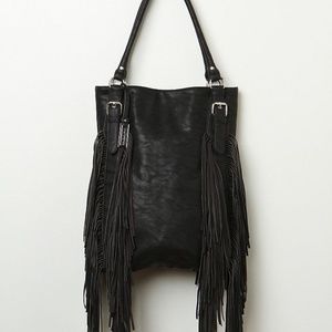 Urban Originals Blk Crazy Love Vegan Leather Tote